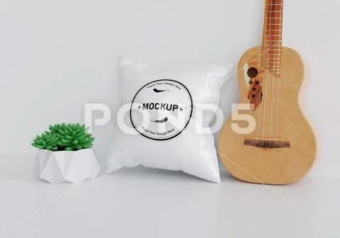 Pillow mockup PSD 템플릿