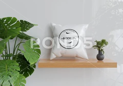 Pillow mockup PSD 템플릿