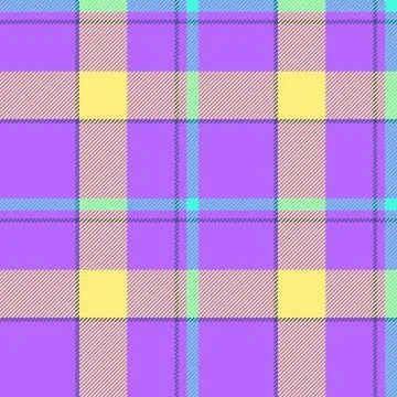 Pillow pattern fabric seamless, weave vector background plaid. Unique check.. Stock Illustration