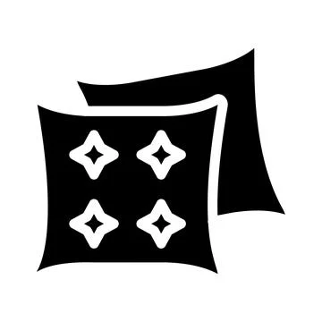 Pillow Vector Icon Design Illustration Illustrazione stock