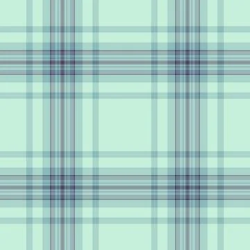 Pillow vector textile pattern, sparse plaid seamless background. Fit tartan.. Stock Illustration