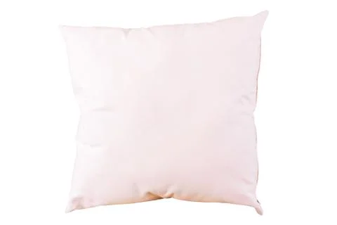 Pillow on white background Stock Photos