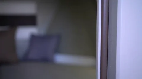 Pillows on the bed in a boat Stock Footage 71835856