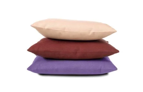 Pillows isolated Stock Photos