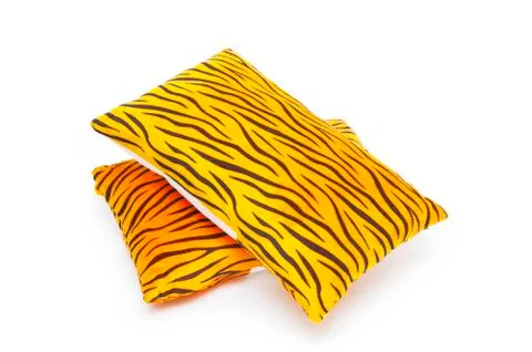 Pillows isolated on white Stock Photos