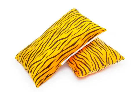 Pillows isolated on white Foto stock