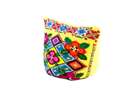 Pillows with a pattern Stockfoto's