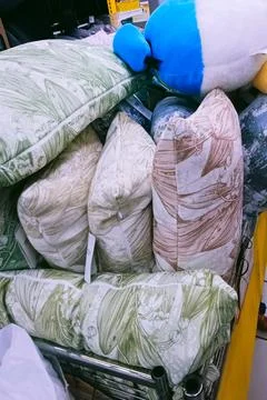 Pillows sleep Stock Photos