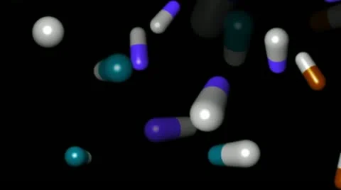 Pills 3 Vídeo Stock 11003502