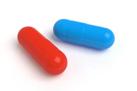 Pills- 3D illustration Stock Illustration
