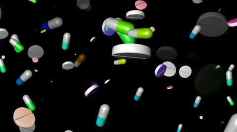 Pills 5 Stock-Footage 11003599