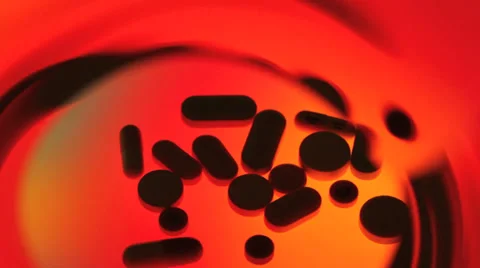 Pills and capsules Video stock 32232951