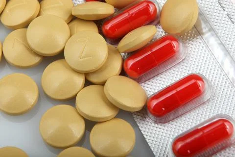 Pills And Capsules Stock Photos