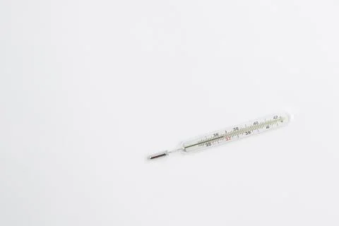 Pills and drugs with thermometer Stock Photos