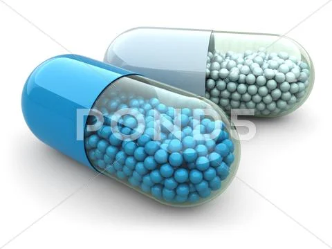 Pills and drugs on white isolated bacground. medical concept. Stock Illustration