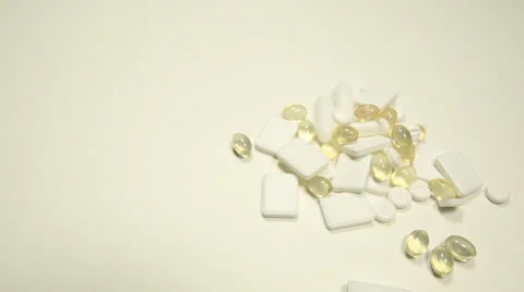 Pills and Tablets Video stock 22565348