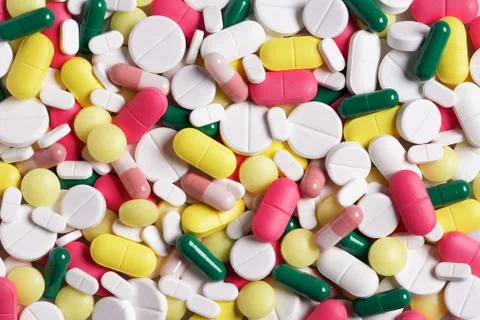 Pills and tablets 写真素材