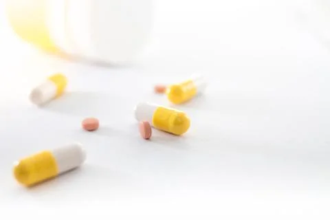 Pills and tablets Foto stock