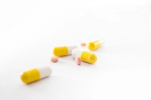 Pills and tablets Stock Photos