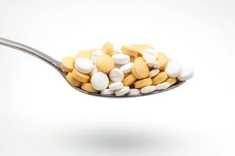 Pills and tablets Stock Photos
