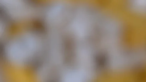 Pills and vitamins close up rotating from blur to clear 4K Video stock 101746562