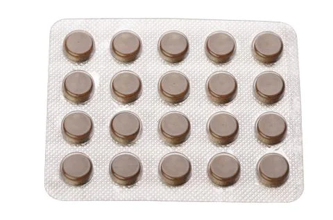 Pills in a blister pack Stock Photos