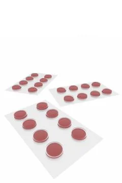 Pills blisters Stock Illustration