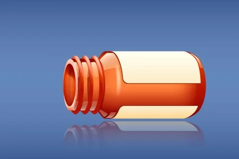 Pills bottle Stock Illustration