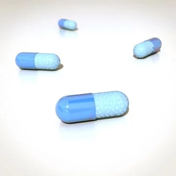 Pills - capsules Stock Photos