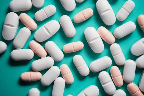 Pills close up Fotos de archivo