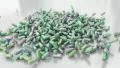 Pills drugs capsules falling on white table counter top slow motion 2 HD Footage