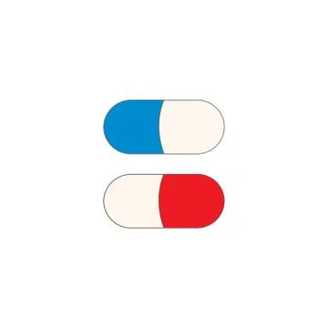 Pills flat icons vector Stock Illustration