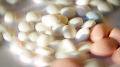 Pills Stock Footage 10704215