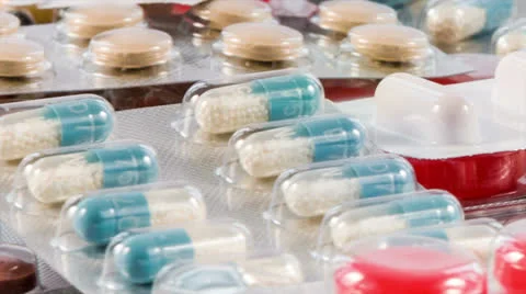 Pills Stock Footage 25148094