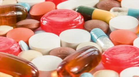 Pills Stock Footage 25148218