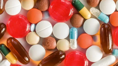 Pills Stock Footage 25148282