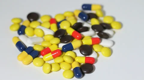 Pills Stock Footage 27106905