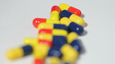 Pills Stock Footage 27107031