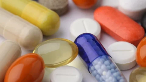 Pills Stock Footage 90040770