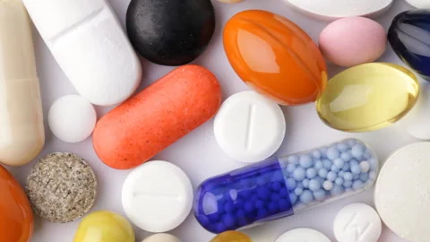 Pills Stock Footage 91219143