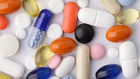 Pills Video stock 91422570