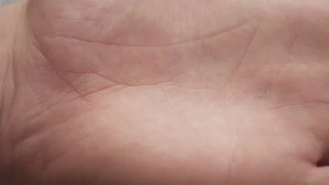 Pills in the hand. Stock Footage 84758163