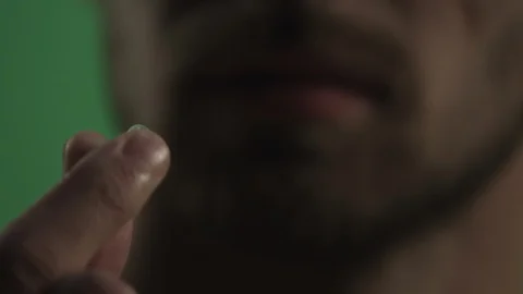 Pills on hand, taking pills Stock-Footage 112126371