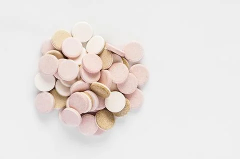 Pills heap Stock Photos