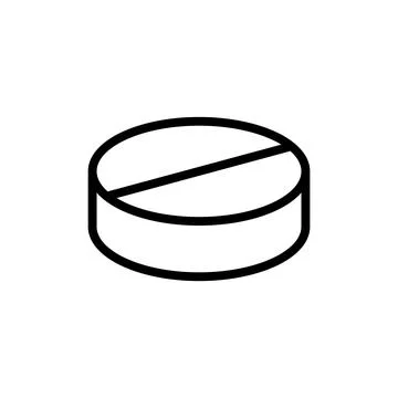 Pills icon vector illustration. capsule icon. Drug sign and symbol Stock Illustration