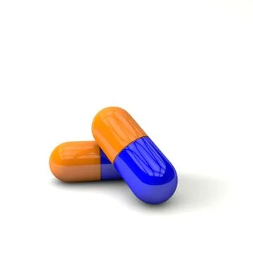 The pills Stock Illustration