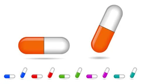 Pills Stock Illustration
