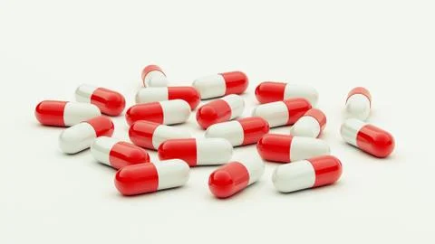 Pills. Illustrazione stock