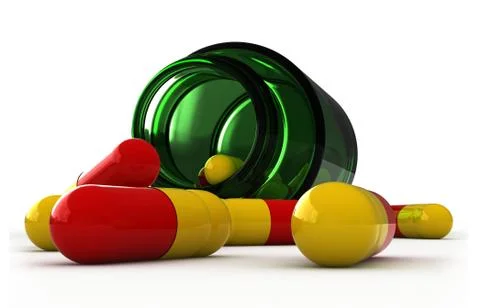 Pills Stock Illustration