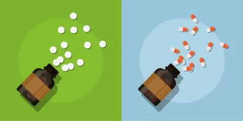 Pills Stock Illustration